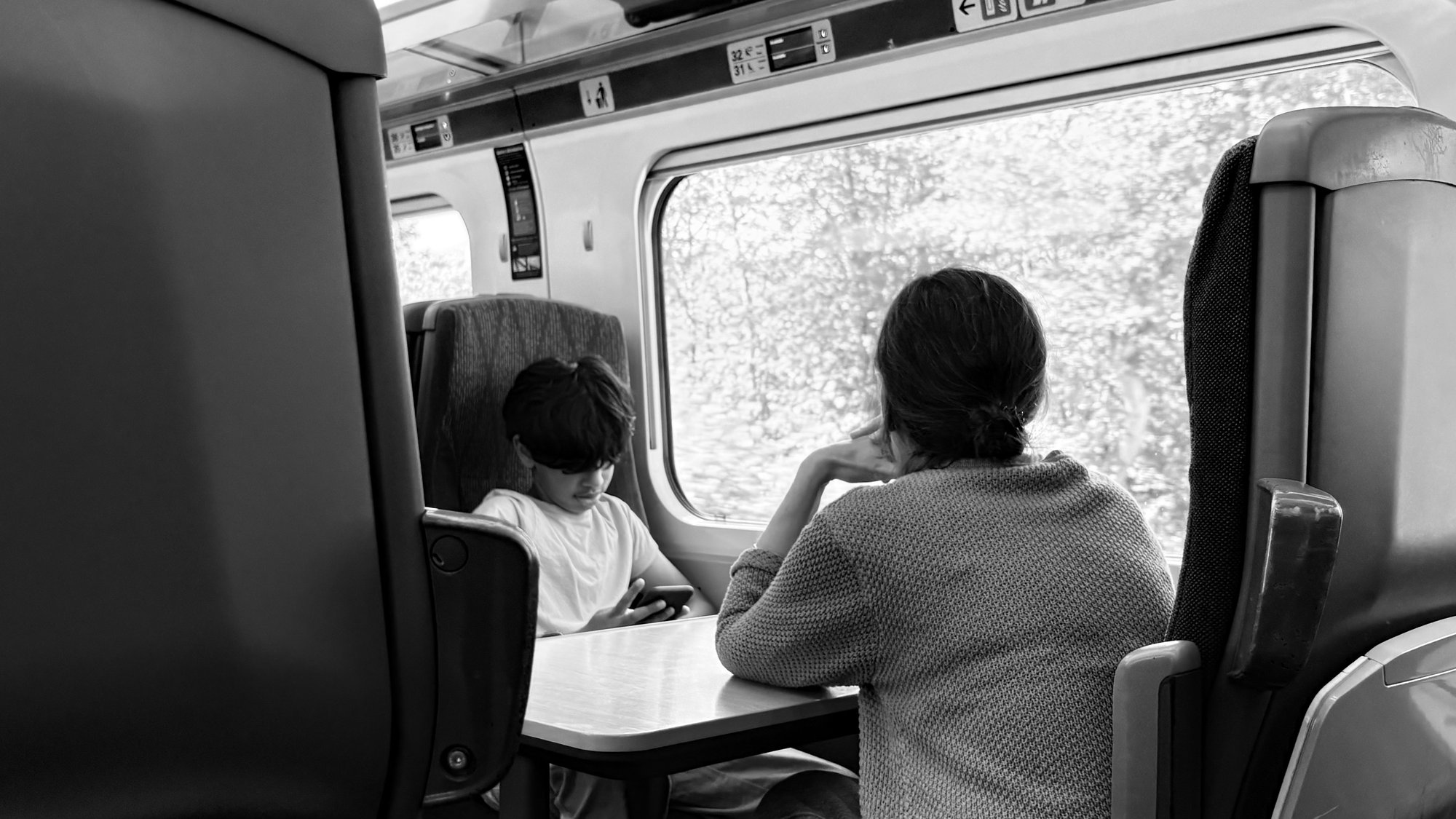 Train Candid